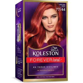 Wella Koleston Kit 77/44 Kor Ateşi Kızılı Saç Boyası