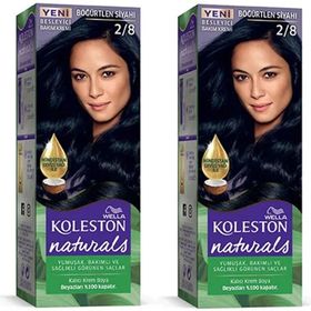 Wella Koleston Naturals 2 Adet 2/8 Böğürtlen Siyahı Saç Boyası