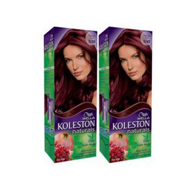 Wella Koleston Naturals 2 Adet 5/45 Koyu Nar Kızılı Saç Boyası