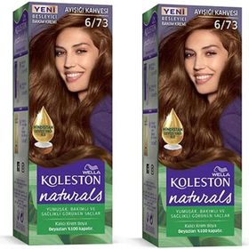 Wella Koleston Naturals 2 Adet 6/73 Ayışığı Kahvesi Saç Boyası