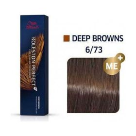 Wella Koleston Perfect Me 6.73 Ay Işığı Kahvesi Saç Boyası + Oksidan
