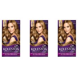Wella Koleston Perfect No:7.03 Fındık Kabuğu 3'lü Set Saç Boyası