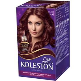 Wella Koleston Single 4/6 Kızıl Viyole Saç Boyası