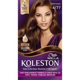 Wella Koleston Single 4/77 Kadife Kahve Saç Boyası