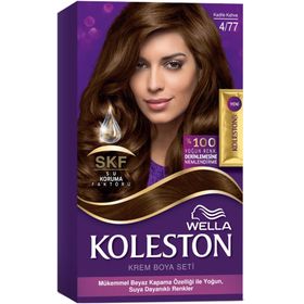Wella Koleston Single Kadife Kahve 4/77 Tüp Saç Boyası