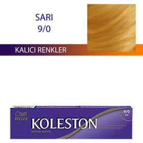 Wella Koleston Single Sarı 9/0 Tüp Saç Boyası