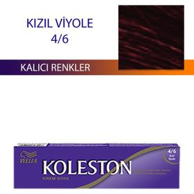 Wella Koleston Single Tüp Boya Saç Boyası Kızıl Viyole 4/6 Tüp Saç Boyası