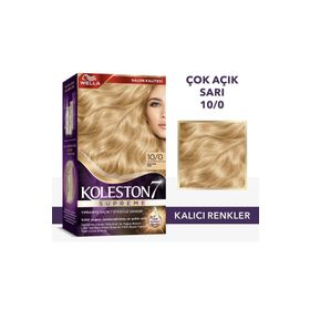 Wella Koleston Supreme 10.0 Çok Açık Sarı Kit Saç Boyası
