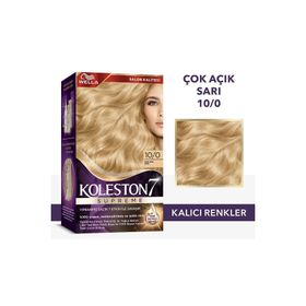 Wella Koleston Supreme 10.0 Çok Açık Sarı Kit Saç Boyası