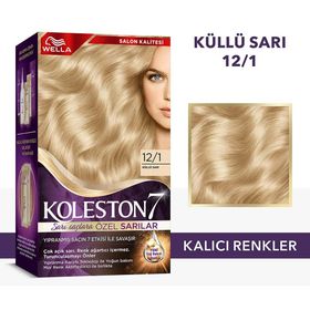 Wella Koleston Supreme 12.1 Küllü Sarı Kit Saç Boyası