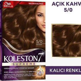 Wella Koleston Supreme 5.0 Açık Kahve Saç Boyası