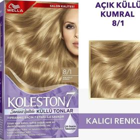 Wella Koleston Supreme 8/1 Açık Küllü Kumral Saç Boyası