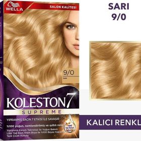 Wella Koleston Supreme 9/0 Sarı Saç Boyası