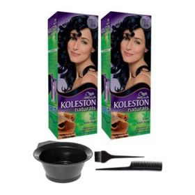 Wella Naturals 2/8 Böğürtlen Siyahi 2 Adet Saç Boyası+Boyama Seti