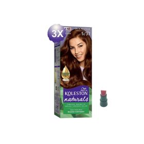 Wella Naturals 5/37 Orta Kestane 3 Adet Saç Boyası