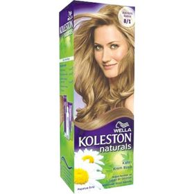 Wella Naturals 8/1 Açık Küllü Kumral Saç Boyası