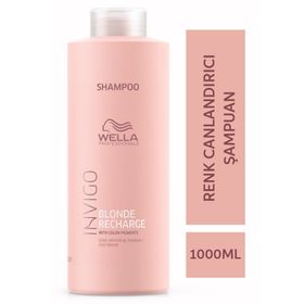 Wella Professionals Invigo Blonde Recharge 1 lt Renk Canlandırıcı Şampuan