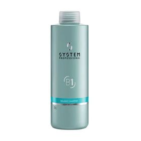 Wella Professionals System Professional Saç Derisini Yatıştırıcı ve Onarıcı Balance 1 lt Dengeleyici Şampuan