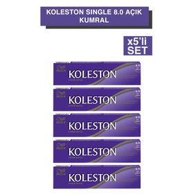Wella Single 8/0 Açık Kumral 5'li Tüp Saç Boyası