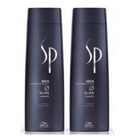 Wella Sp Men Silver Gri ve Beyaz Saçlar 2x250 ml Şampuan