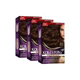 Wella Supreme 3/0 Koyu Kahve 3' lü Saç Boyası