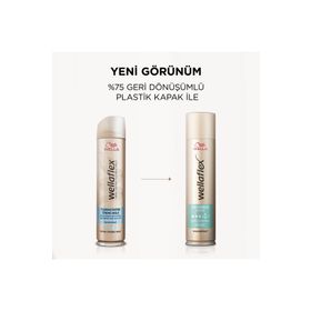 Wellaflex Invisible Extra Strong Hold 250 ml 4 5 Hold Görünmez Tutuş Sağlayan Saç Spreyi