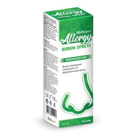 Wellcare Allergy 20 ml Burun Spreyi