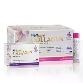 Wellcare Collagen Beauty Boost Karpuz-Nane Aromalı Likit 30 Tüp 30 Kapsül