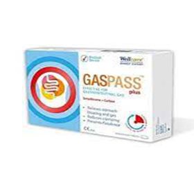 Wellcare Gaspass Plus Simethicone Carbon 2x20 Tablet