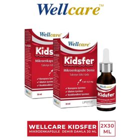 Wellcare Kidsfer Lipozomal Demir 2x30 ml Damla