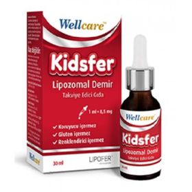 Wellcare Kidsfer Lipozomal Demir 30 ml Damla