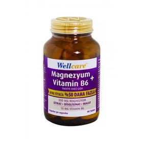 Wellcare Magnezyum Vitamin B6 90 Tablet