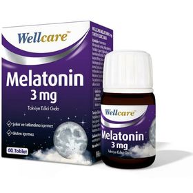 Wellcare Melatonin 3 mg 60 Tablet