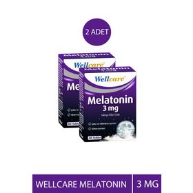 Wellcare Melatonin 3 mg 60 Tablet