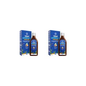 Wellcare Omega 3 Karışık Meyve Aromalı 2x150 ml Şurup Balık Yağı
