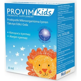 Wellcare Provim Kids Probiyotik 8 ml Damla