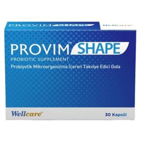 Wellcare Provim Shape Probiyotik 30 Kapsül