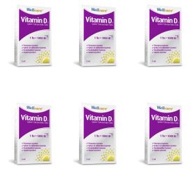 Wellcare Vitamin D3 1000 IU 6x5 ml Sprey