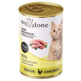 Welldone Kitten Tavuk Etli Pate Yavru 400 gr Kedi Konservesi