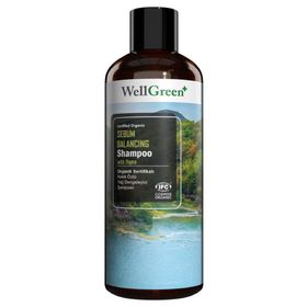 WellGreen 400 ml Organik Sertifikalı Kekik Özlü Yağ Dengeleyici Şampuan