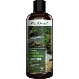 WellGreen Organik Sertifikalı Zeytinyağlı Yoğun Nemlendirici 400 ml Duş Jeli