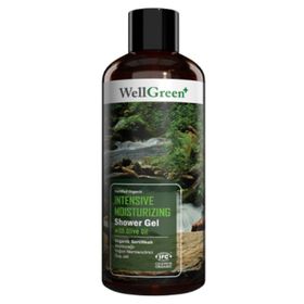 WellGreen Organik Sertifikalı Zeytinyağlı Yoğun Nemlendirici 400 ml Duş Jeli