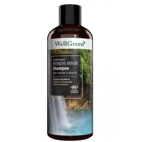 WellGreen Sertifikalı Lavanta Zeytinyağlı Onarıcı 400 ml Organik Şampuanı