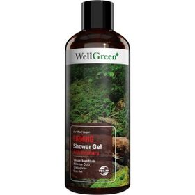 WellGreen Vegan Sertifikalı Biberiye Özlü Sıkılaştırıcı 400 ml Duş Jeli