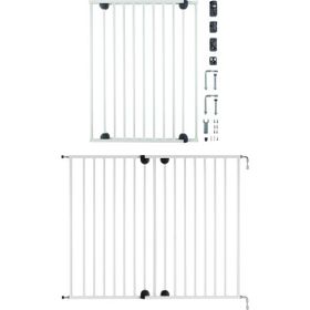 WellGro 62-102 cm Beyaz Metal Uzayan Güvenlik Kapısı