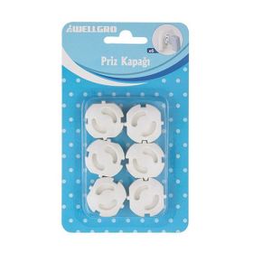 Wellgro 6Lı Priz Kapağı