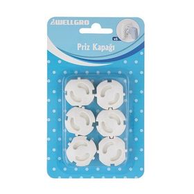 Wellgro 6Lı Priz Kapağı