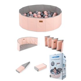 WellGro 90 Toplu Katlanır Pembe Top Havuzu