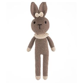 WellGro Cuddly Amigurumi Vizon Tavşancık Oyuncak