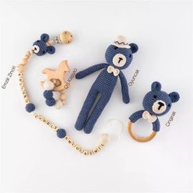 WellGro Cuddly Amigurumis Lacivert Oyuncak